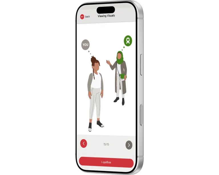 Illustrationsbibliothek fürs Onboarding einer Mobile App von Oxfam Illustrationsbibliothek fürs Onboarding einer Mobile App von Oxfam