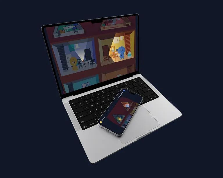 Laptop und Smartphone Ansicht der Notvorrats Scrollytelling Website für das Bundesamt für wirtschaftliche Landesversorgung BWL